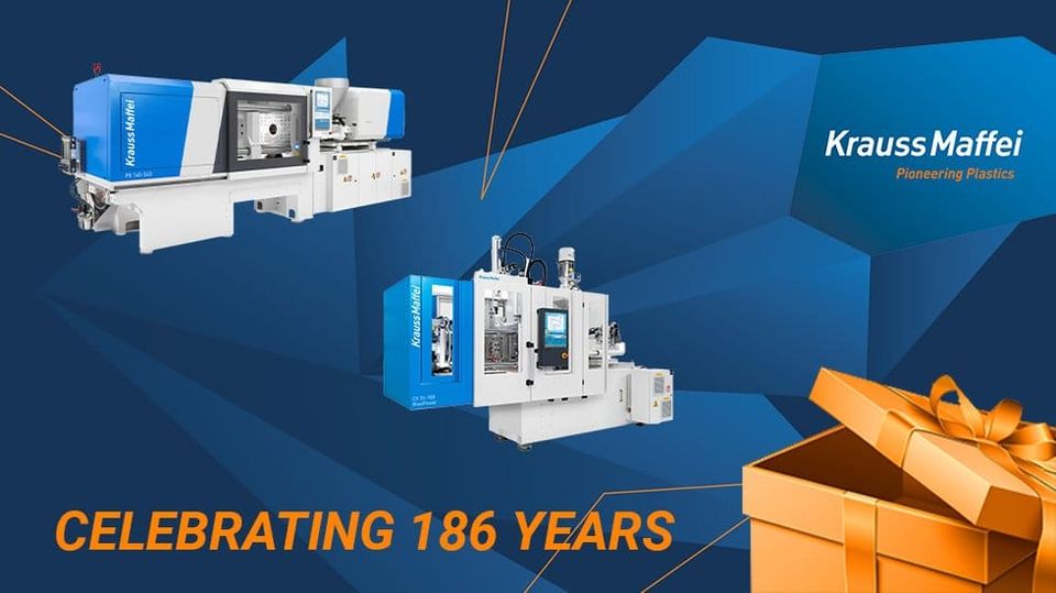 KraussMaffei celebrates 186 years with special anniversary gifts