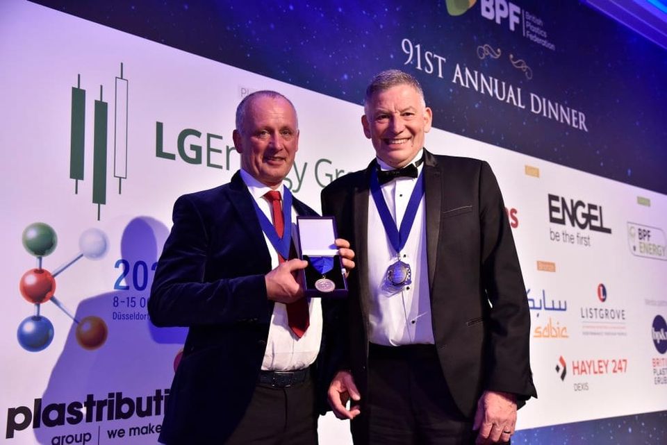 Plastribution’s Mike Boswell awarded BPF’s Gold Medal for 2024