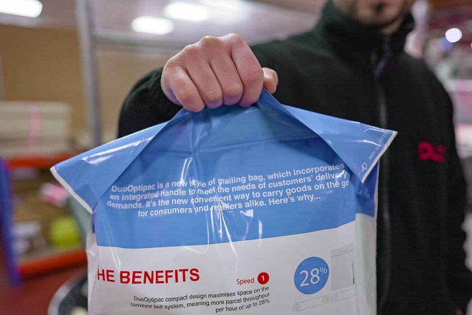 Black Friday drives spike in Duo's innovative DuoOptipac mailing bag