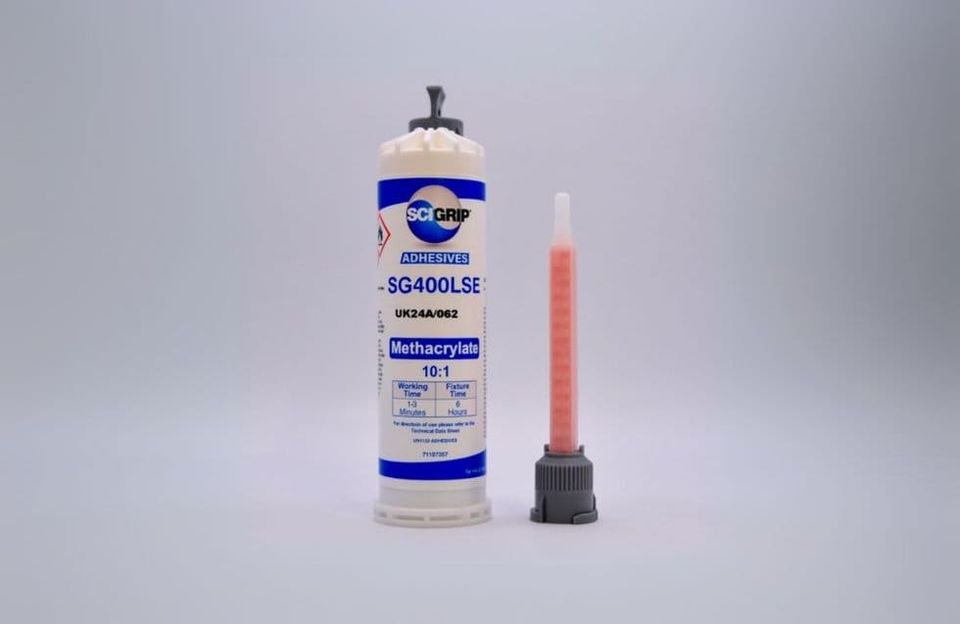 Intertronics helps bond LSE materials with SCIGRIP SG400LSE MMA solution