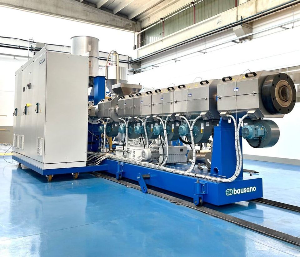 Bausano launches new series of E-GO R single-screw extruders