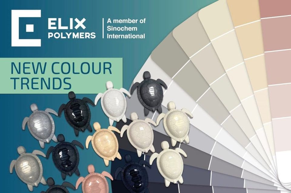 ELIX Polymers presents new colour trends for several industries