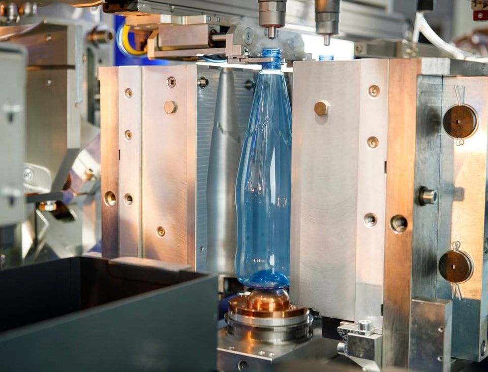 What is blow moulding?