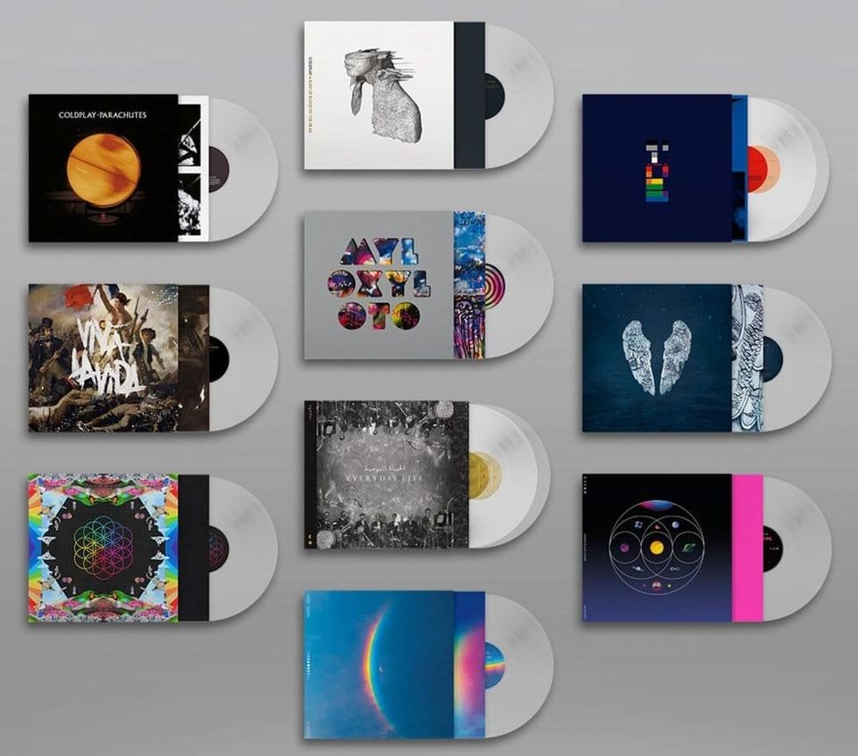 Coldplay re-releases albums using EcoRecords