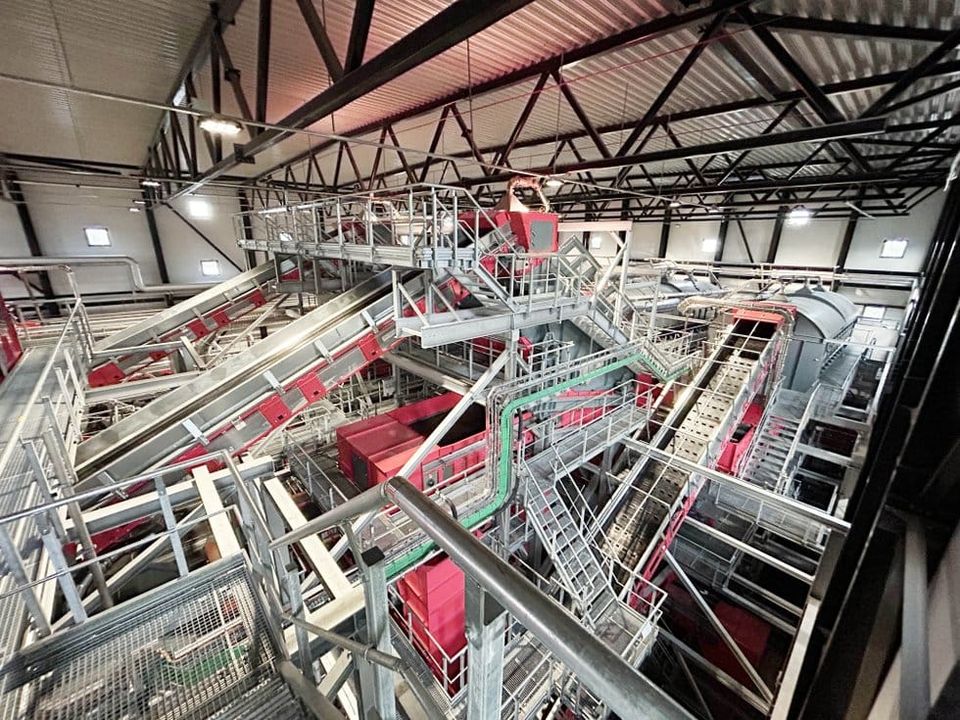 STADLER deliver sorting plant for Stockholm Vatten och Avfall