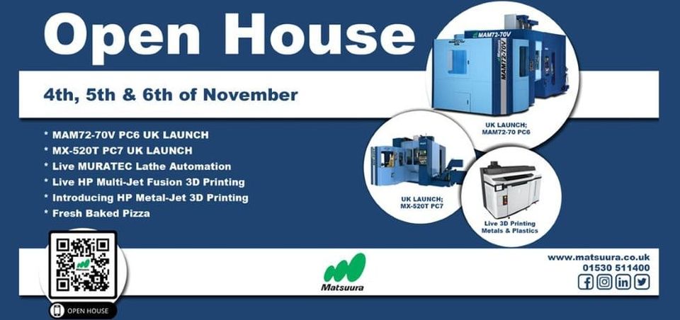 Matsuura to host open house at newly expanded facility in Leicestershire