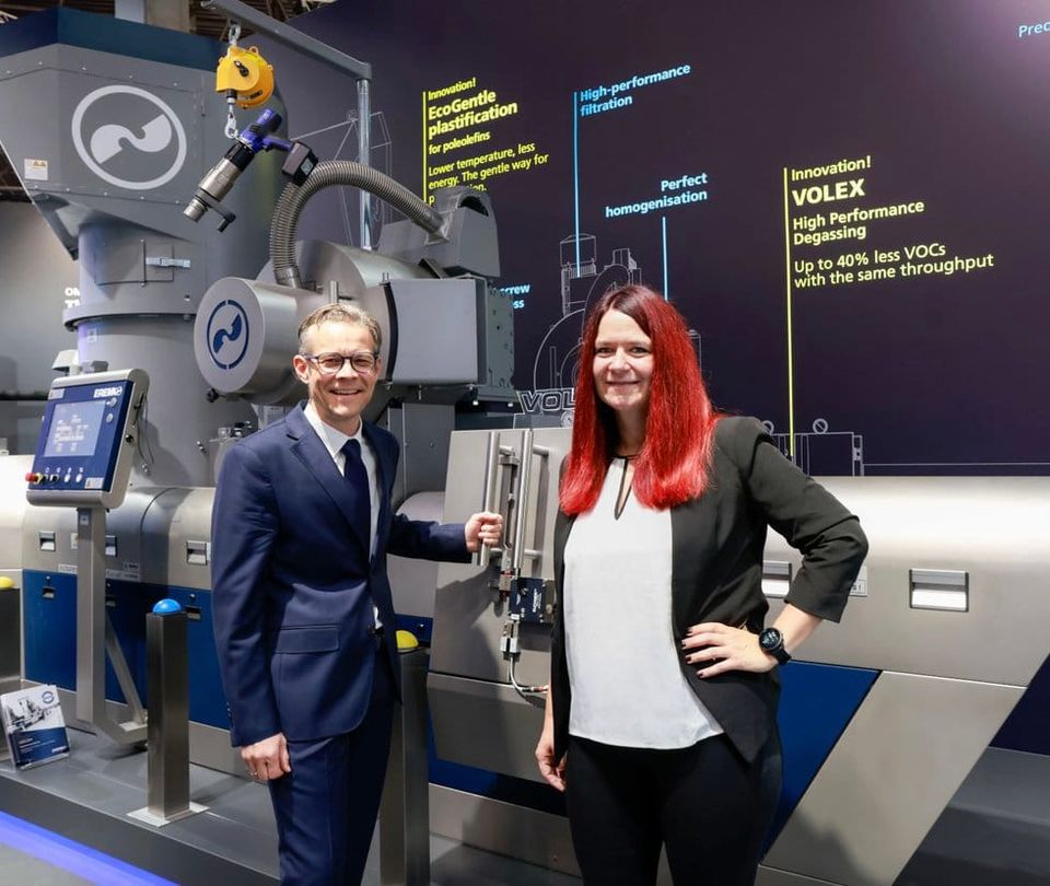 EREMA presents VOLEX technology at K 2025
