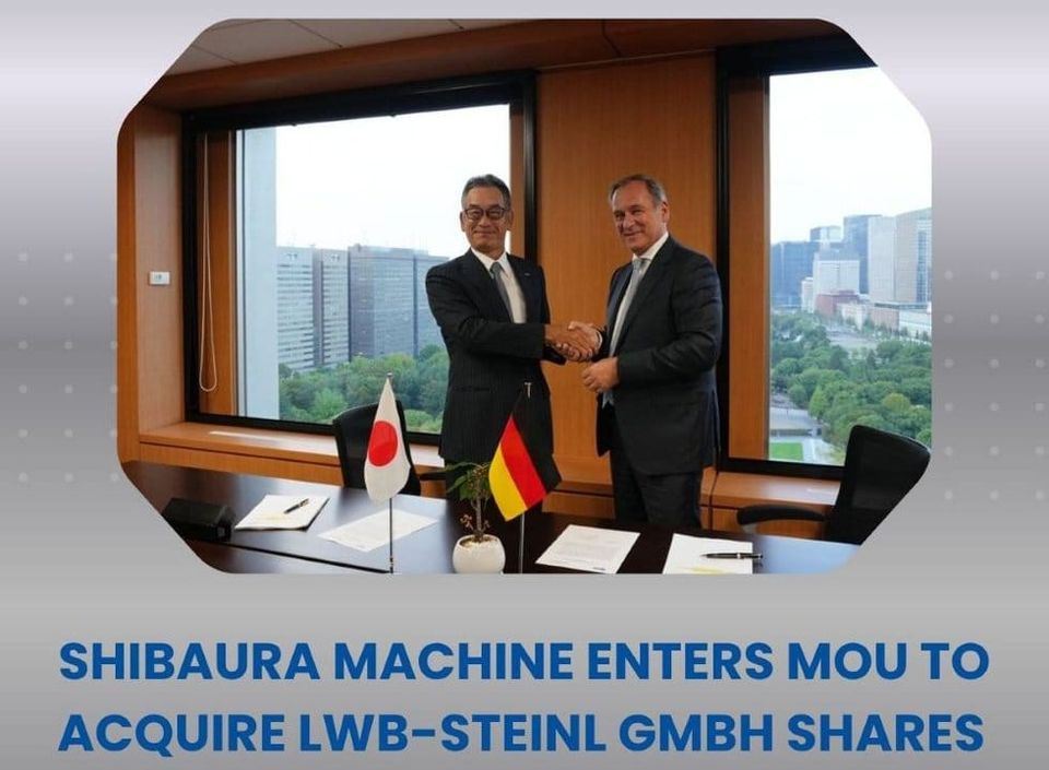 SHIBAURA MACHINE acquires 80% of LWB Steinl’s shares
