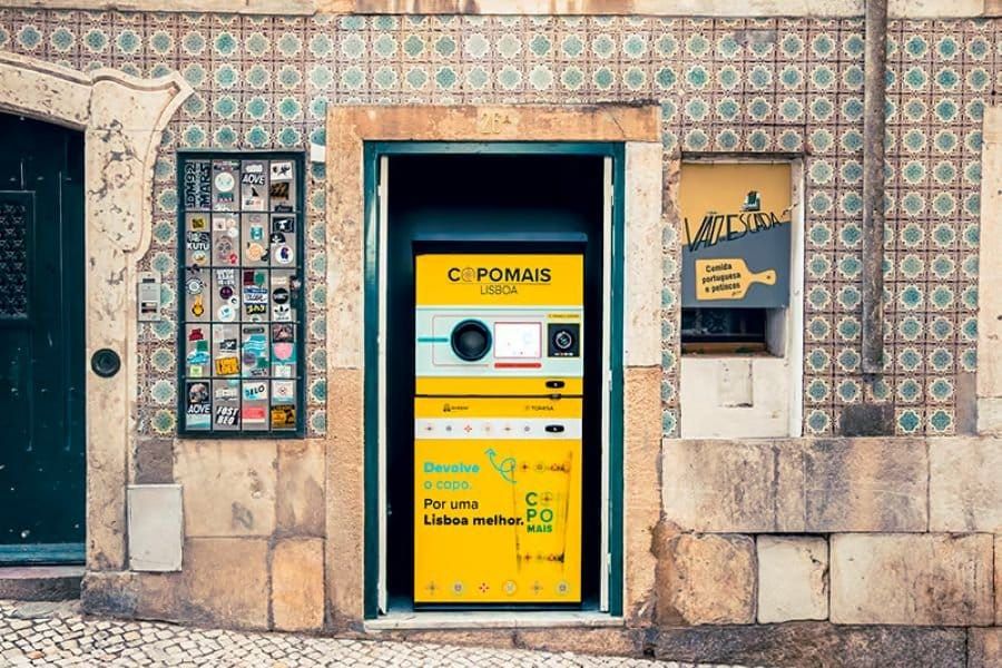 Lisbon embraces reusable cup system, CopoMais