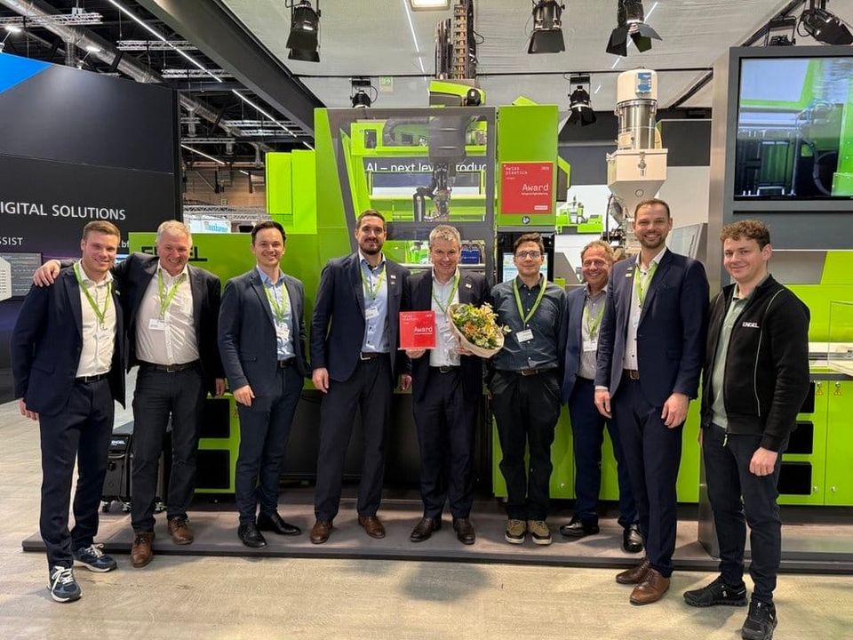 ENGEL wins public award at Swiss Plastics 2026
