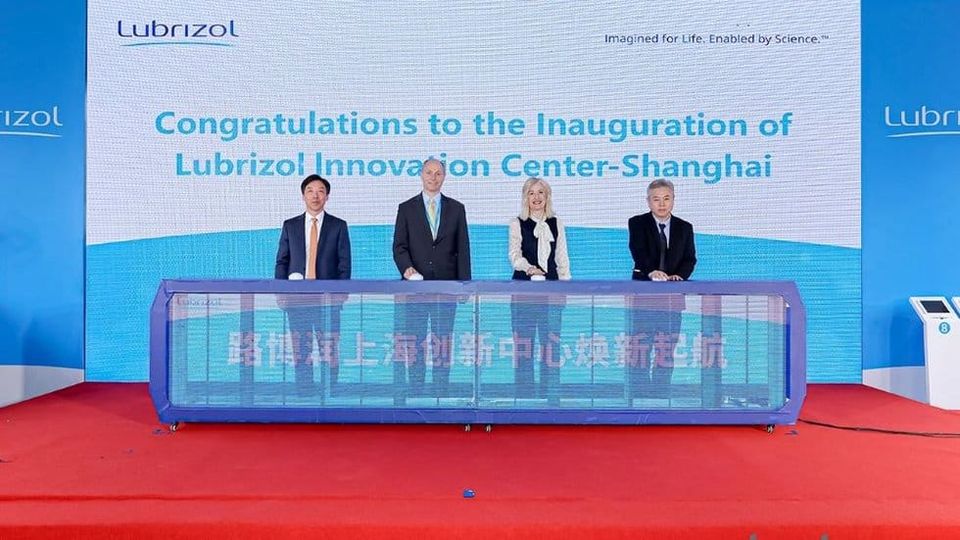 Lubrizol celebrates the inauguration of its Innovation Centre in Shanghai