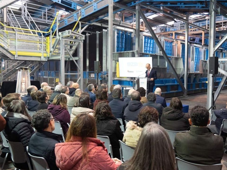 STADLER completes modernisation of the BZB light packaging sorting plant in Bizkaiko