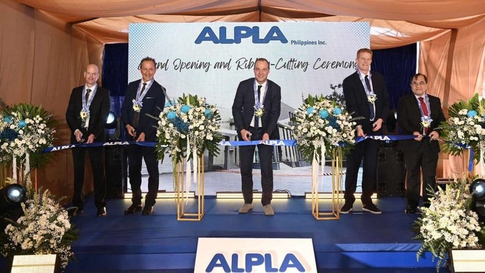 ALPLA opens its first base plant in the Philippines