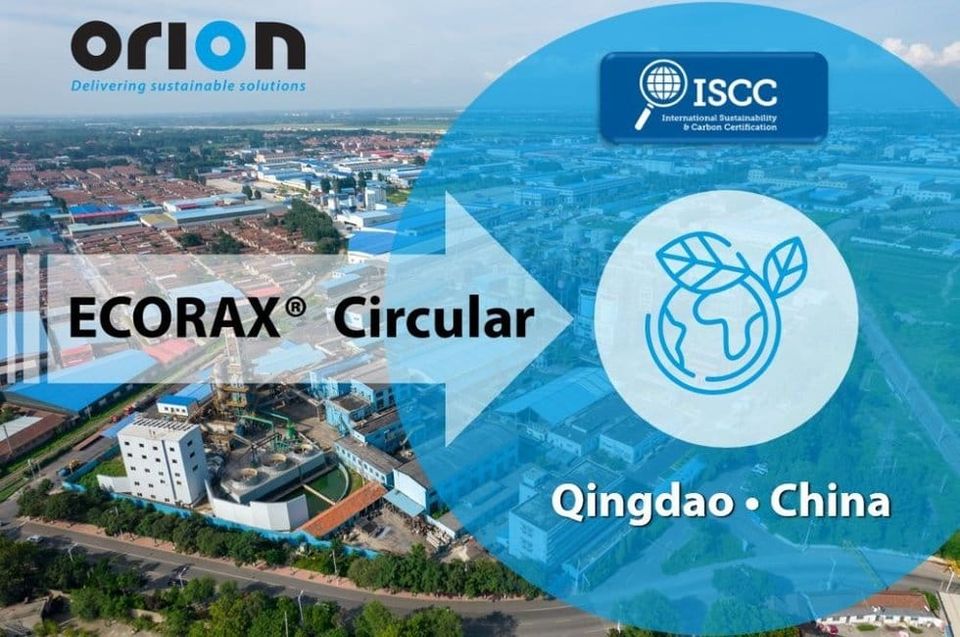 Orion S.A. starts circular carbon black production in China