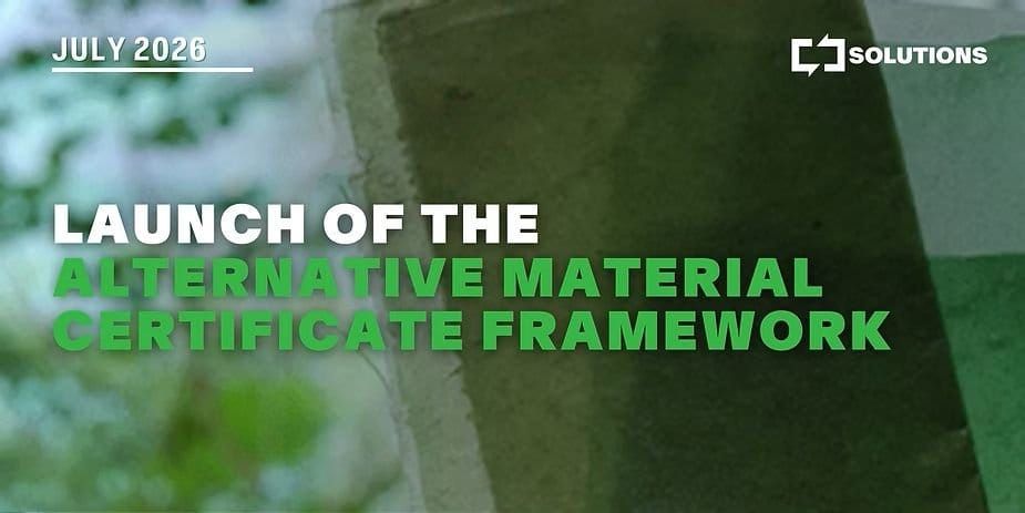 PCX Solutions launch its Alternative Materials Certificate