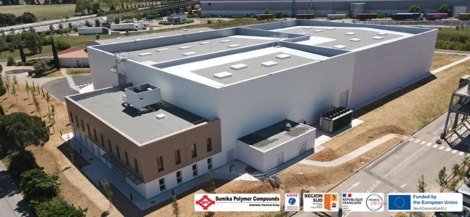 Sumika Polymer Compounds Europe invests €13M+ in a new French recycling unit