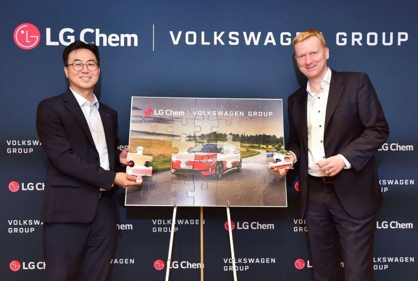 LG Chem partners with Volkswagen Group to advance next-generation, eco-friendly mobility materials