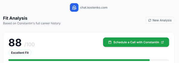 I Turned 23 Years of Project Notes Into an AI Fit Engine for Recruiters