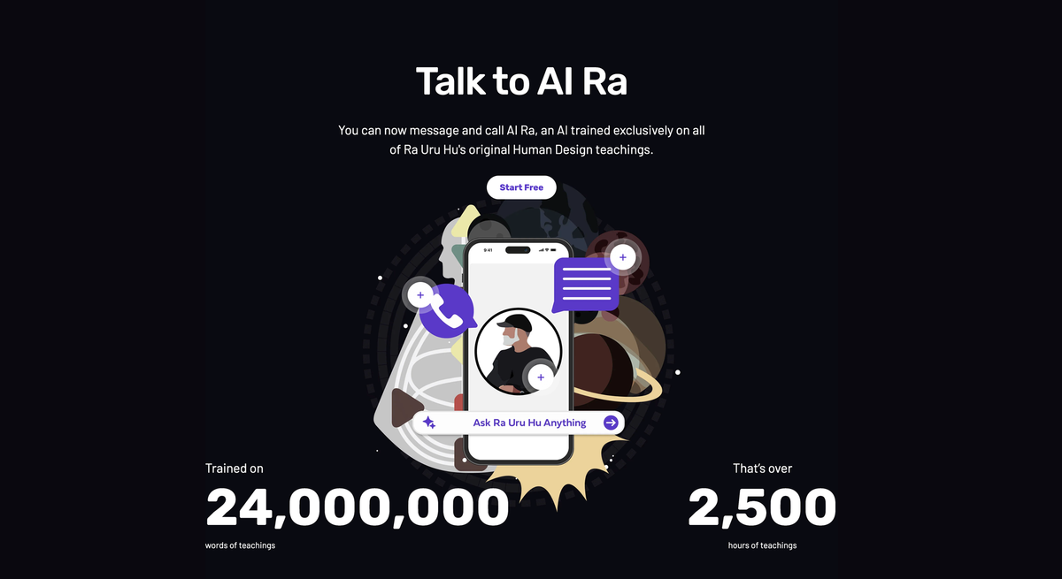 免費的人類圖學習新利器：人類圖官方 AI — AI Ra 誕生！｜曼蒂人類圖