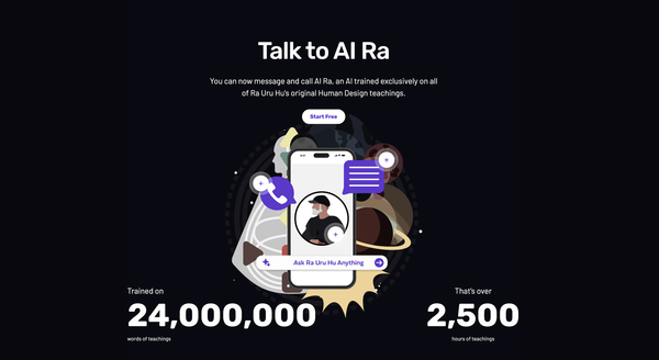 免費的人類圖學習新利器：人類圖官方 AI — AI Ra 誕生！｜曼蒂人類圖