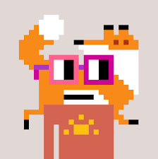 The first Noun, sold for 613.37 E 8/8/21.