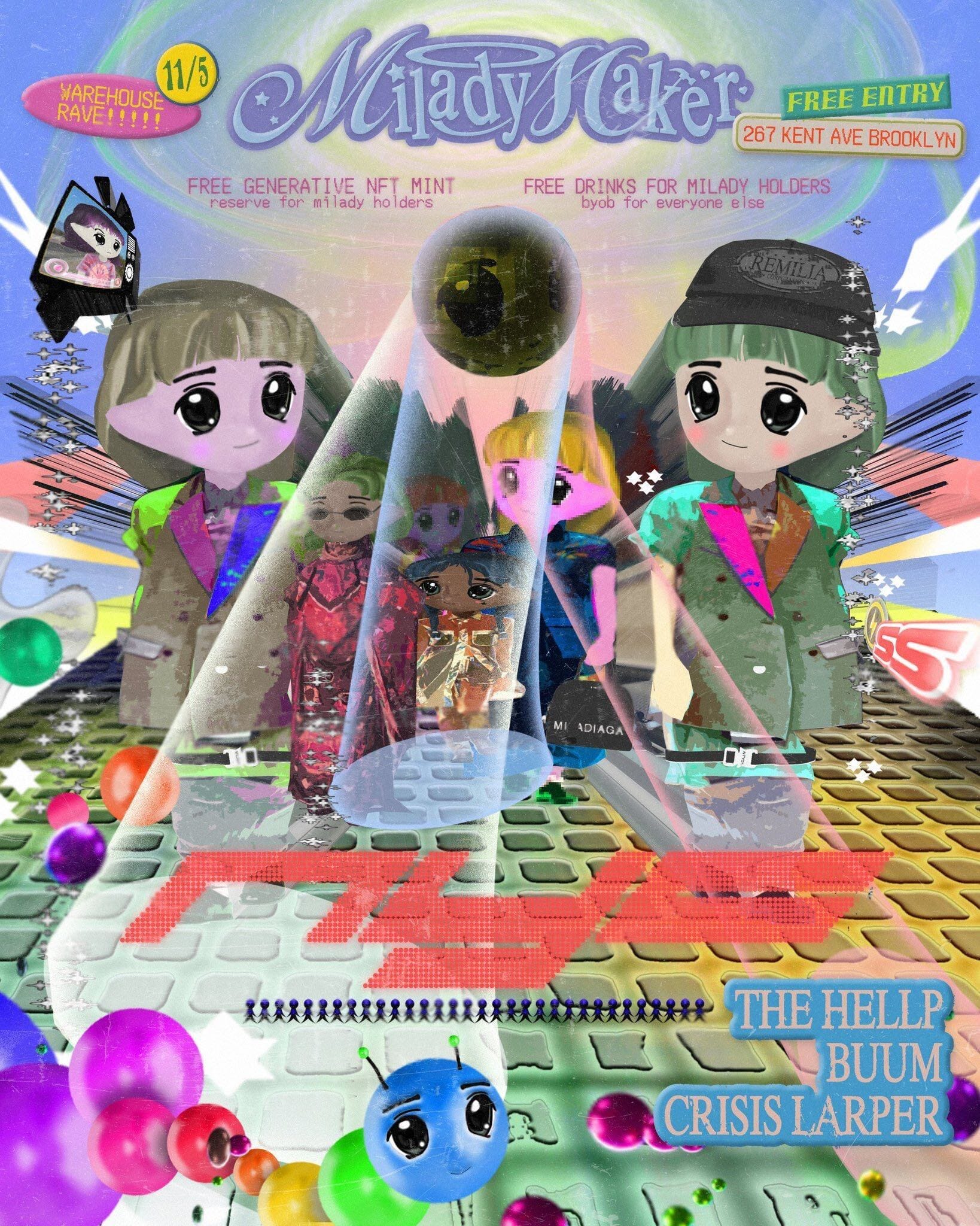 11/2021 NYC: Milady Rave 1