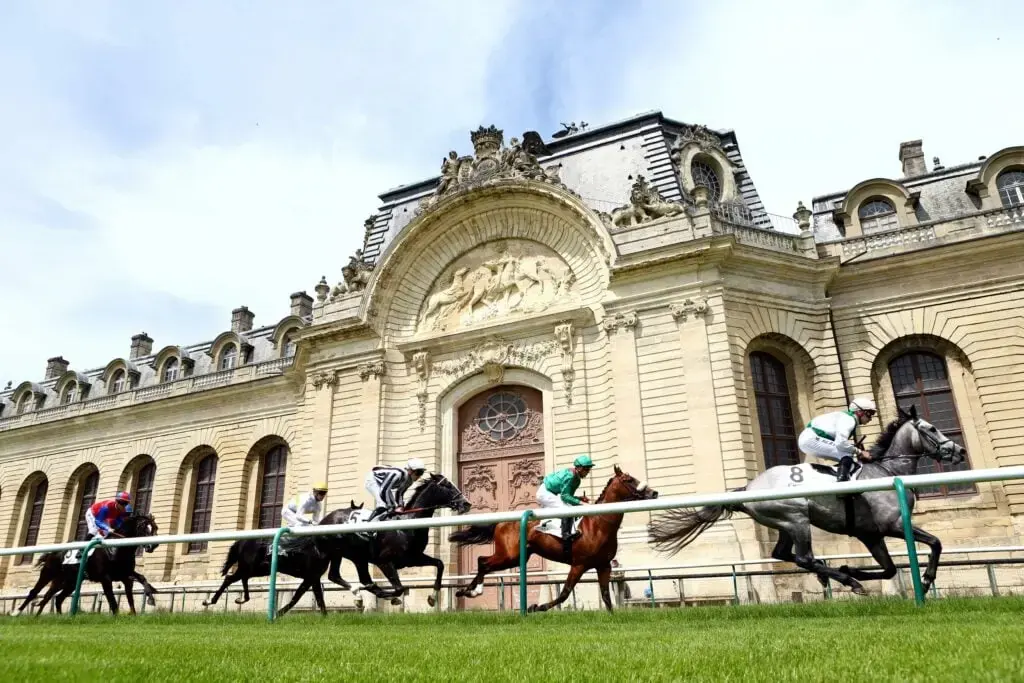 Vista del Hipódromo de Chantilly, sede del Prix de Diane Longines.