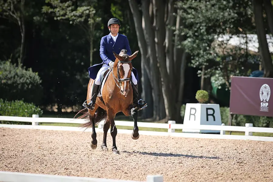Jeferson Pereira y Mestre da Sasa JE durante el Freestyle Intermedia I de 2026