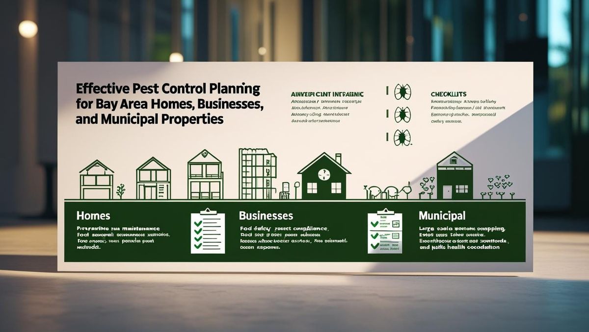 Effective Pest Control Planning for Bay Area Homes, Businesses, and Municipal Properties