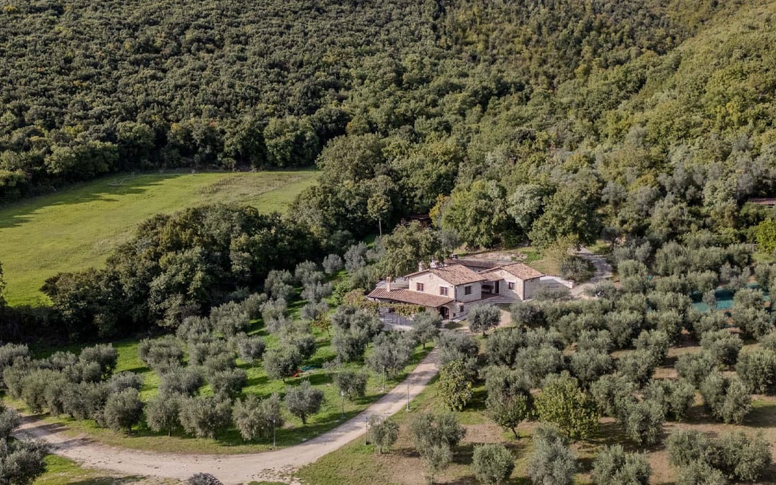 Traumhaftes Landhaus mit eigenem Olivenhain im Latium für 260.000€