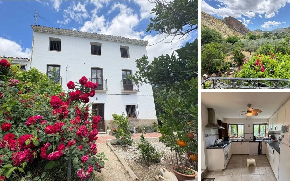 Cortijo mit privatem Olivenhain in Andalusien für 112.000€