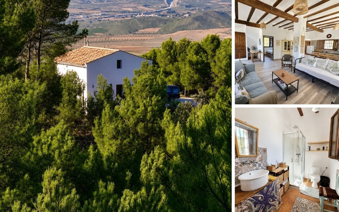 Autarkes Landhaus mit 19 Hektar Naturgrundstück in Alicante für 149.995€