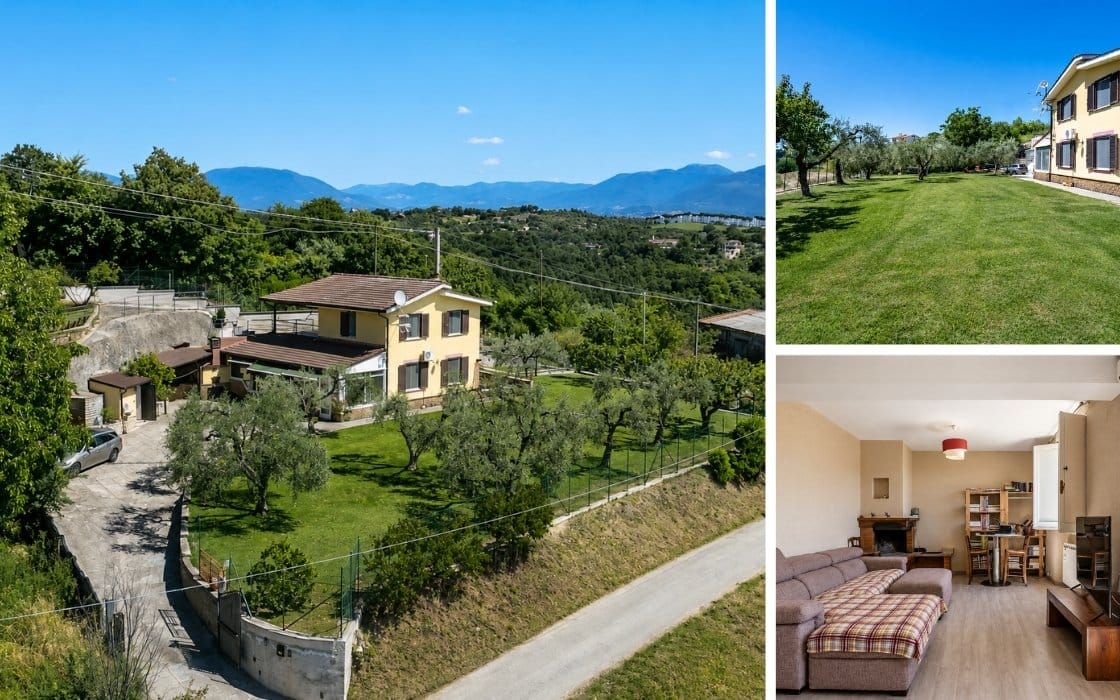 Freistehende Villa mit Olivengarten bei Rom für 250.000€