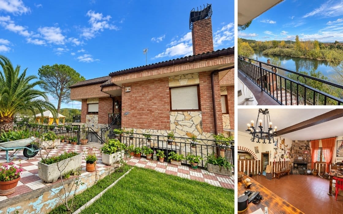 Chalet mit Pool und privatem Bootssteg im Baskenland für 280.000€