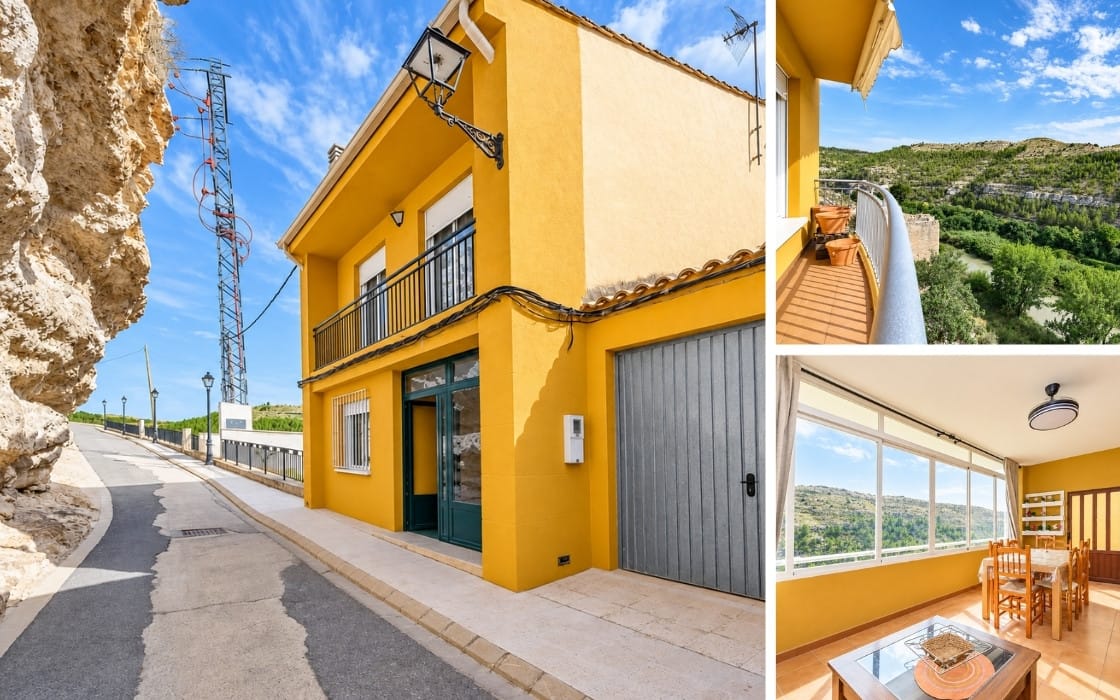 Doppelhaushälfte mit Flussblick in Kastilien-La Mancha für 149.500€