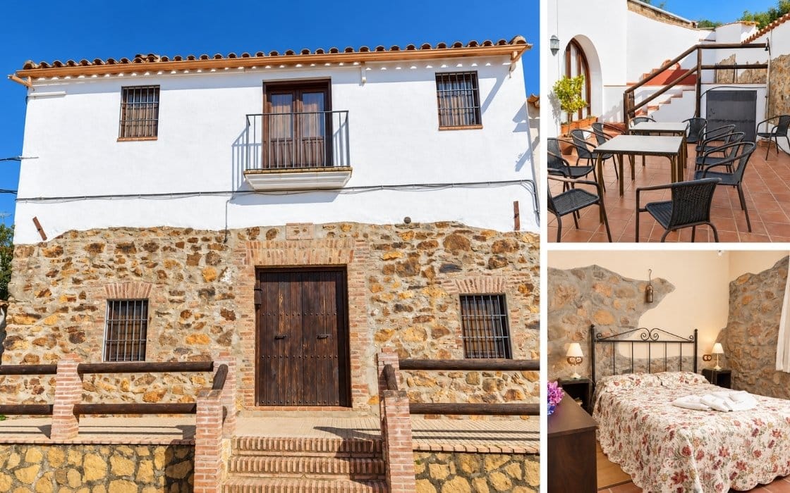 Rustikales Dorfhaus mit Pool & Gästeapartment in Andalusien für 145.000€