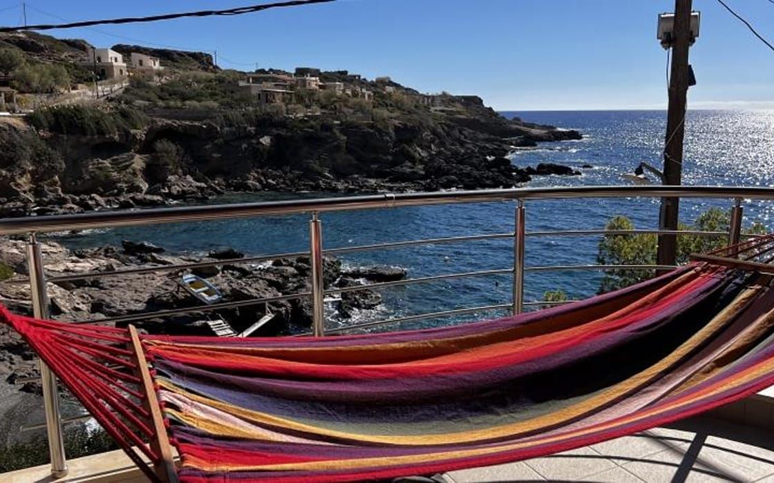 Ferienwohnung mit Balkon am Meer auf Kreta für 120.000€