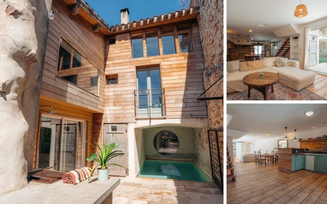 Architektenhaus mit Indoor-Outdoor-Pool in Südfrankreich für 275.000€