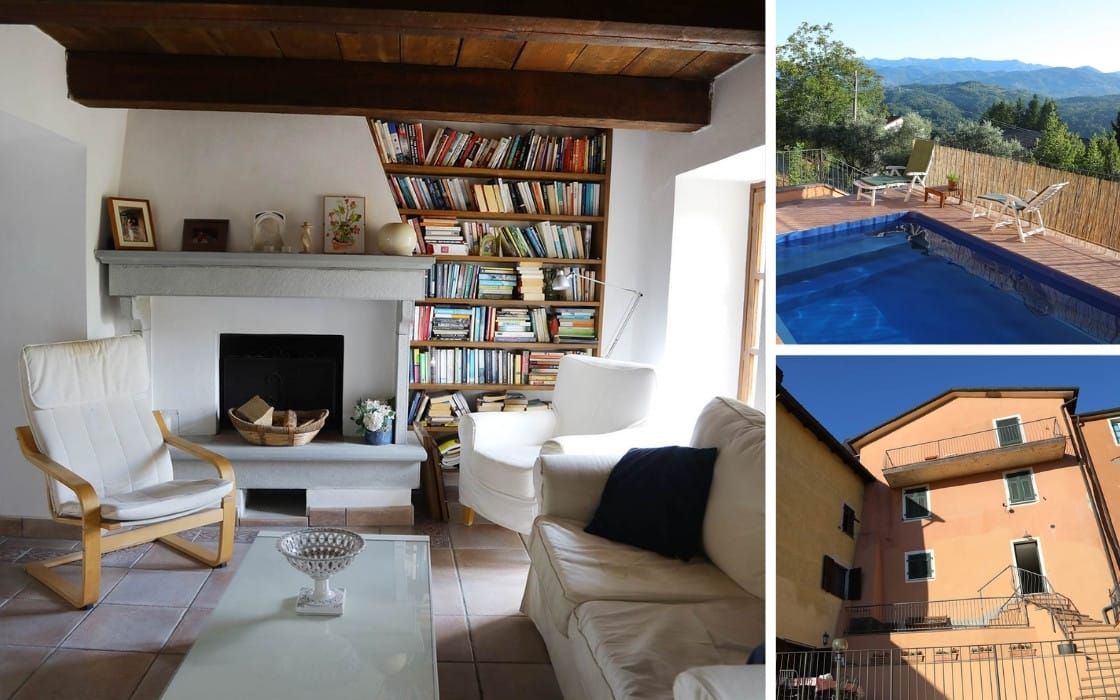 Doppelhaushälfte mit privatem Pool in der Toskana für 165.000€