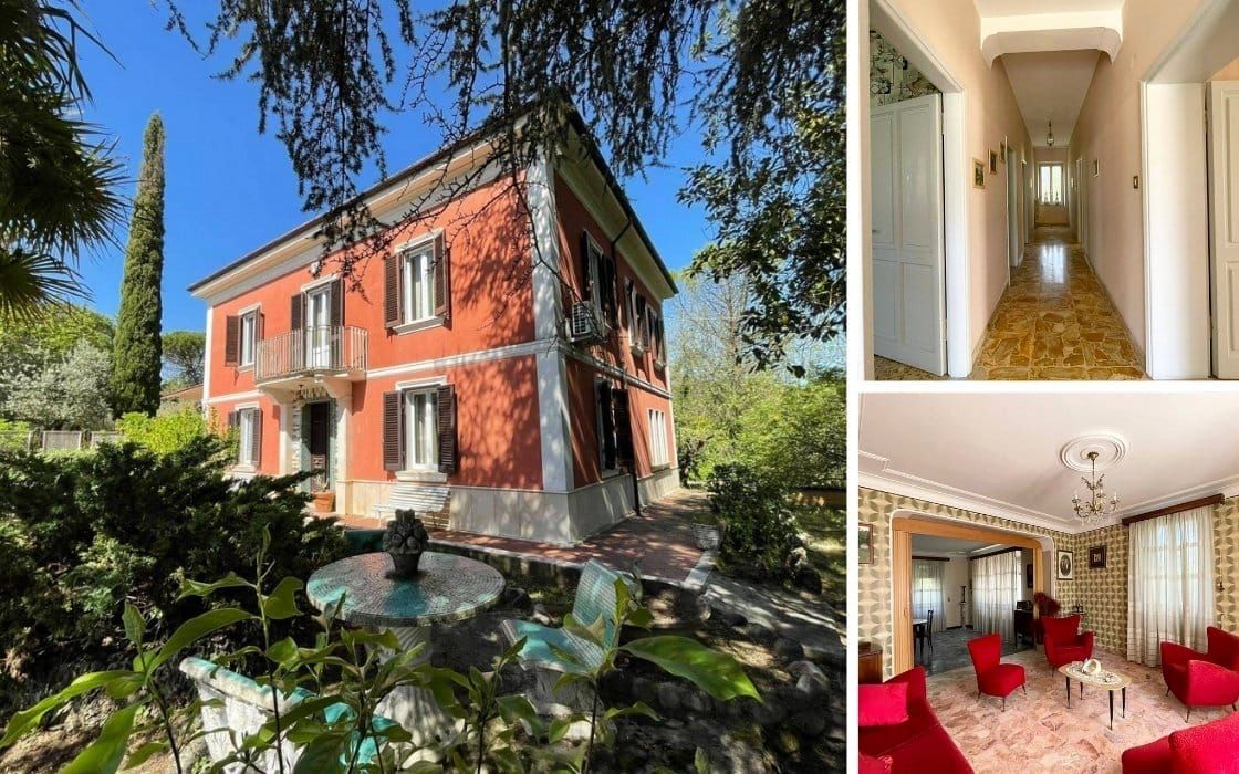 Villa mit mediterranem Garten in Latium für 155.000€