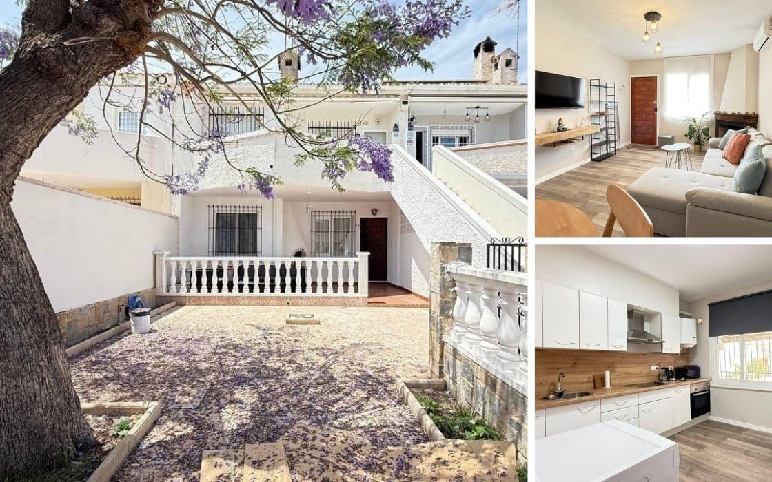 Erdgeschoss-Bungalow mit Außenbereich nahe dem Meer in Alicante für 164.900€