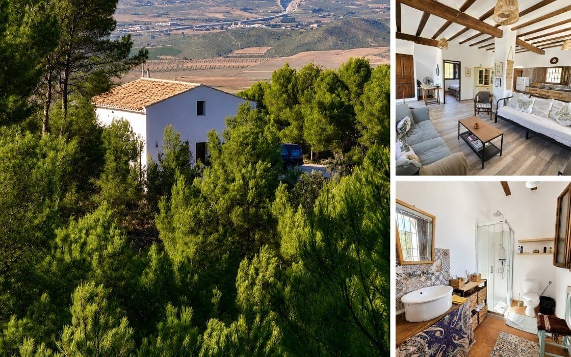 Autarkes Landhaus mit 19 Hektar Naturgrundstück in Alicante für 149.995€