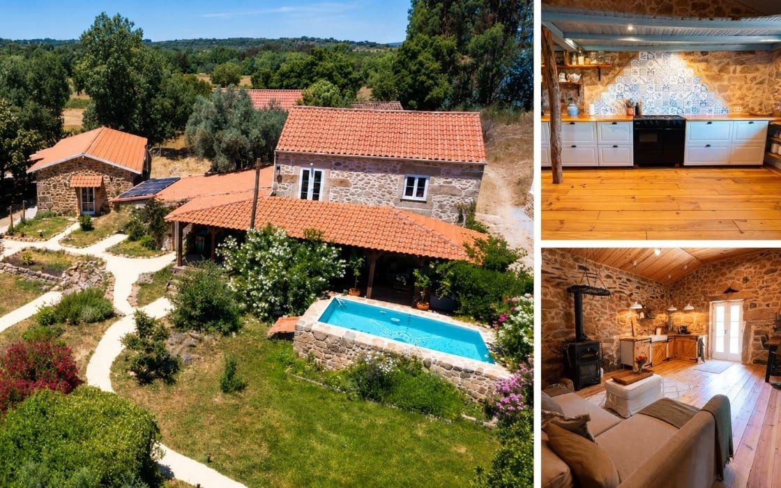 Selbstversorger-Anwesen mit Pool in Zentralportugal für 299.000€