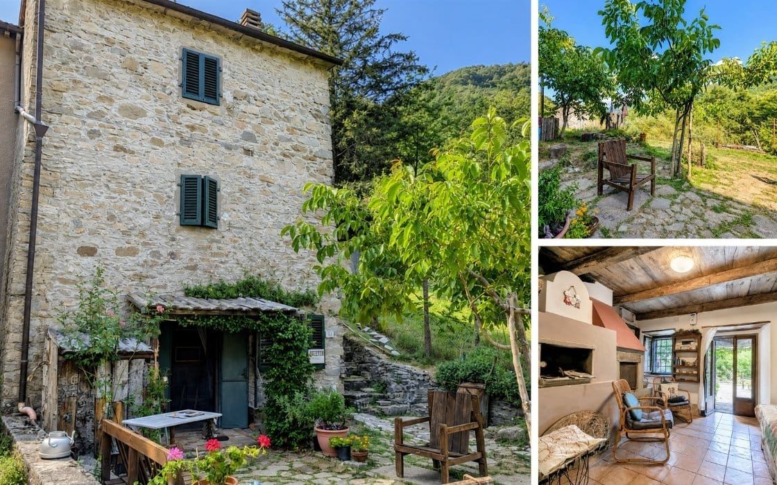 Natursteinhaus mit Garten & Kamin in der Toskana für 75.000€