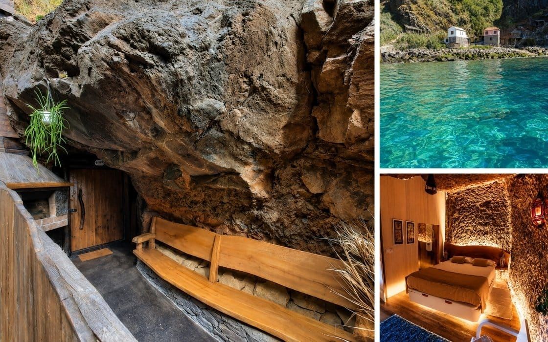 Renovierte Wohnhöhle direkt am Meer auf Madeira für 160.000€