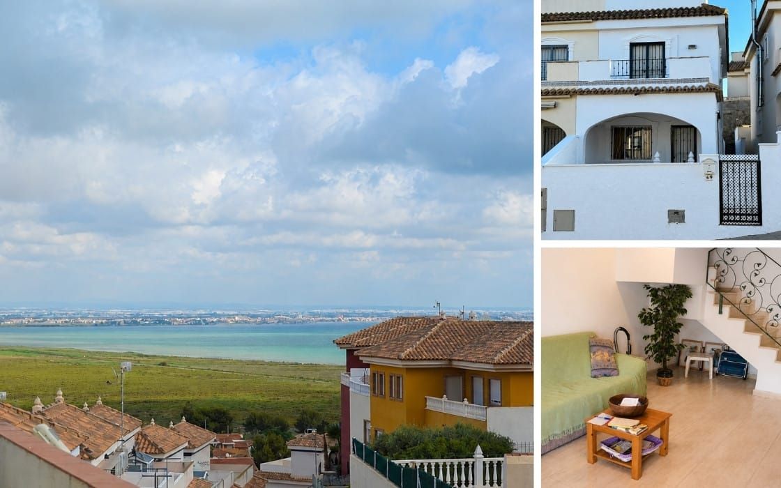 Stadthaus mit Dachterrasse und Meerblick in Murcia für 147.500€