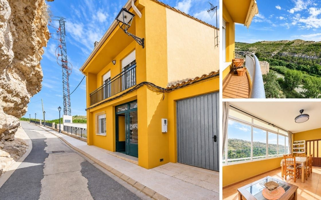 Doppelhaushälfte mit Flussblick in Kastilien-La Mancha für 149.500€