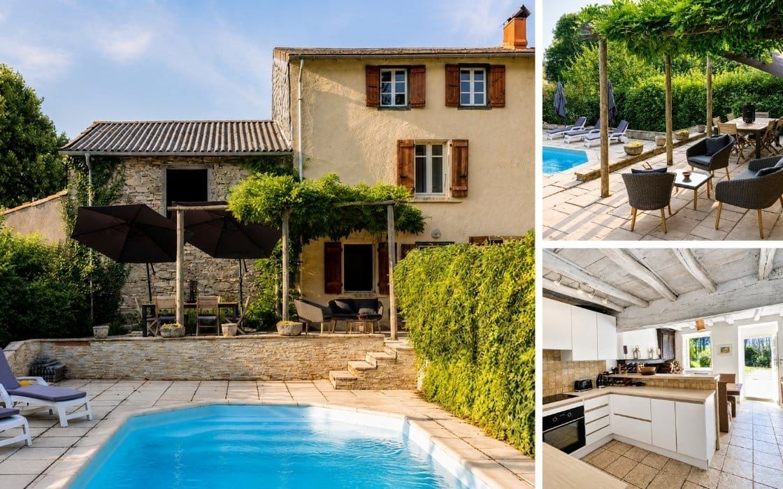 Ferienhaus mit beheiztem Pool in Okzitanien für 175.000€