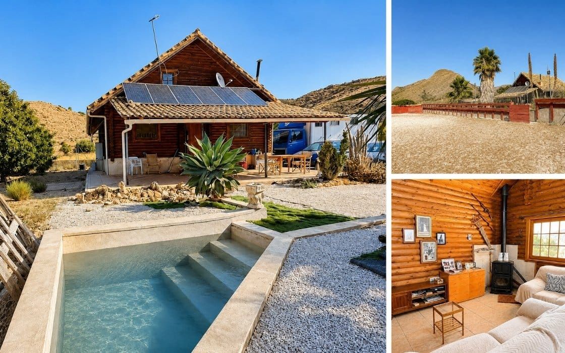 Holzhaus mit Reitanlage in Alicante für 198.500€