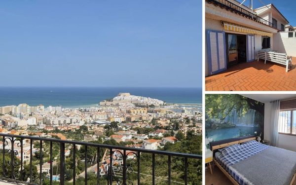 Bungalow-Apartment mit Meer- und Burgblick in der Region Valencia für 118.000€